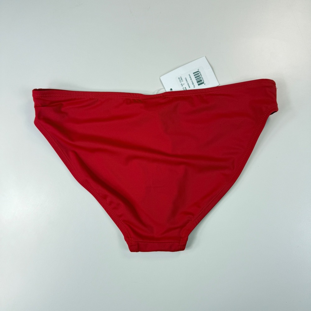 NWT Andie Swim Womens Small Bikini Bottom Cherry Red Swimsuit Briefs - Picture 3 of 9